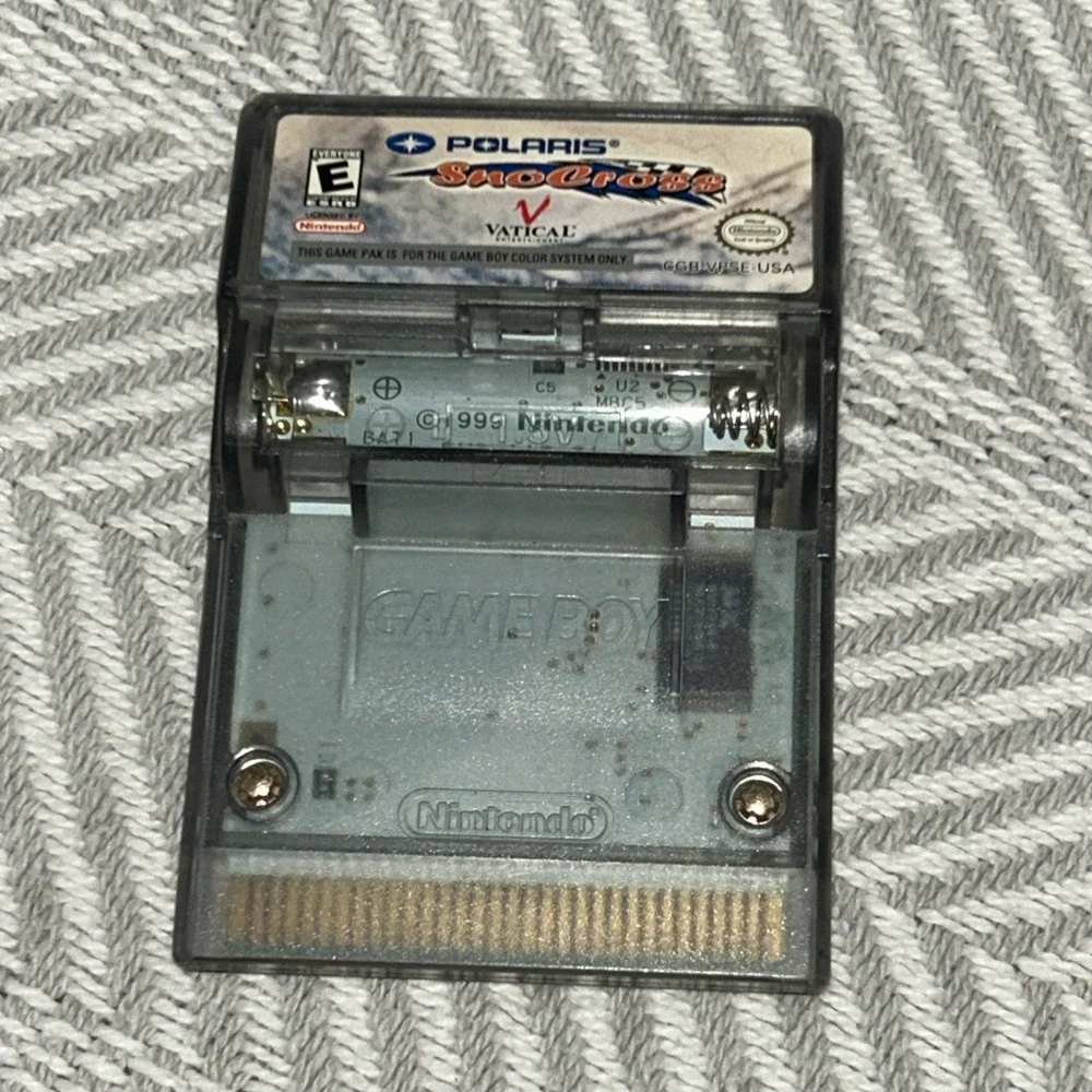 Polaris SnoCross Nintendo Game‎ Boy Advance 1999 H4